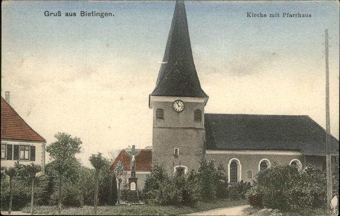 Bietingen Gottmadingen Kirche
Pfarrhaus