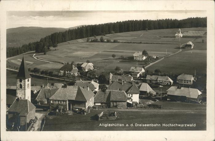 TITISEE Schwarzwald BW Altglashuetten
Dreiseenbahn