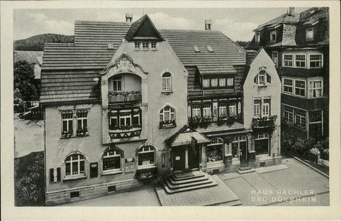 Bad Duerrheim Haus Bächler