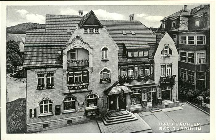 Bad Duerrheim Haus Bächler