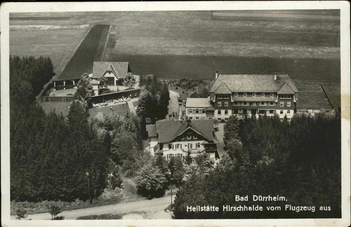 Bad Duerrheim Heilstätte Hirschhalde