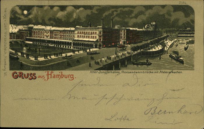 Hamburg Alter Jungfernstieg