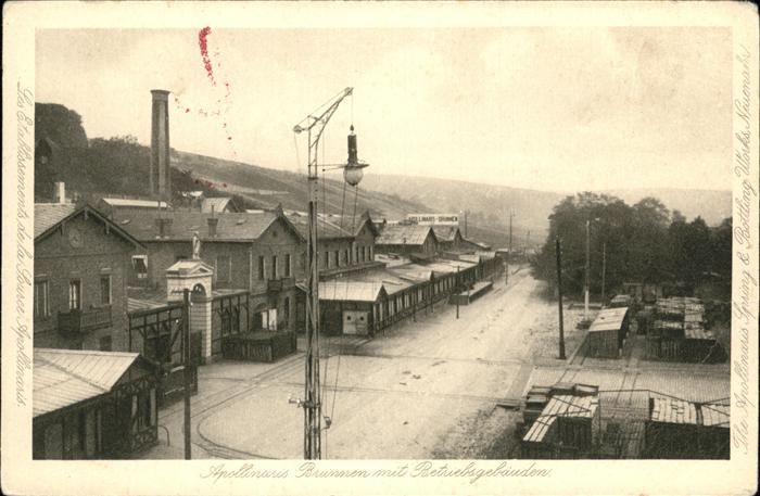 Bad Neuenahr-Ahrweiler Gelände Mineralwasserhersteller Apollin