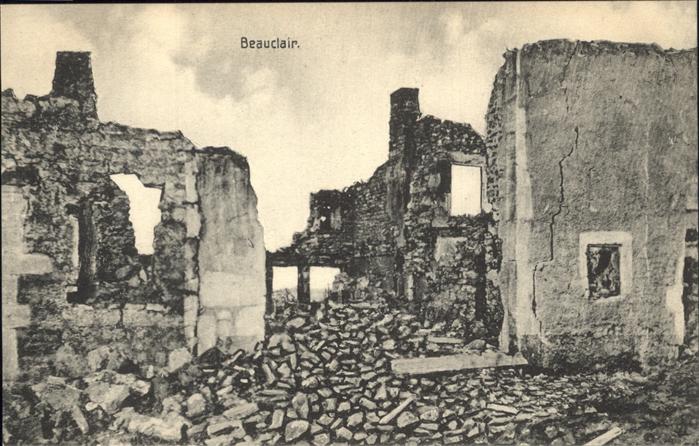Beauclair Teilanischt
Ruine