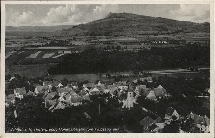 Schlatt Randen Flugzeugaufnahme