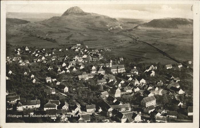 Hilzingen Flugzeugaufnahme