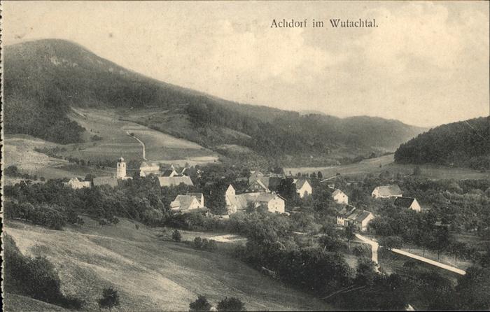 Achdorf Blumberg Panorama