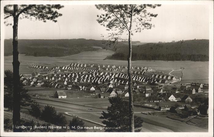 Blumberg Baden Neue Bergmannstadt