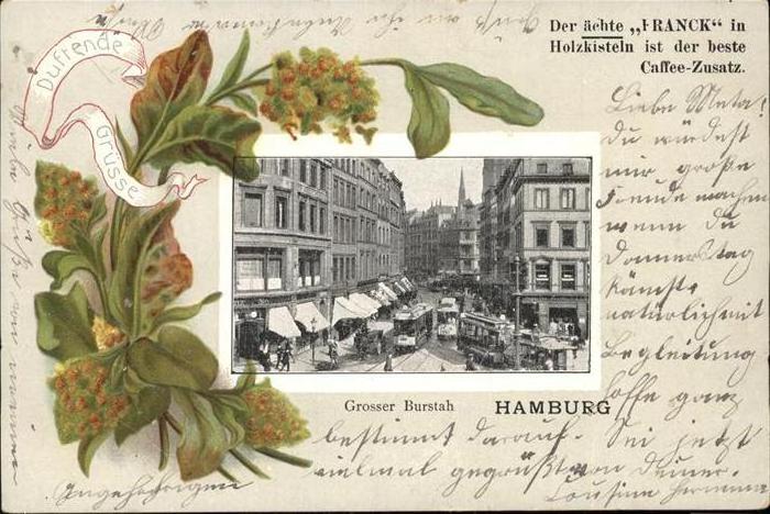 Hamburg Der ächte Franck Kaffee-Zusatz