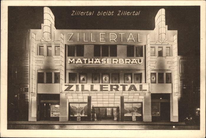 HAMBURG  CITY Spielbudenplatz
Zillertal