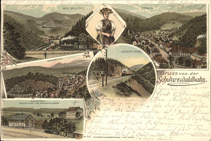 Triberg Totalansicht
Kaisertunnel
Hornberg