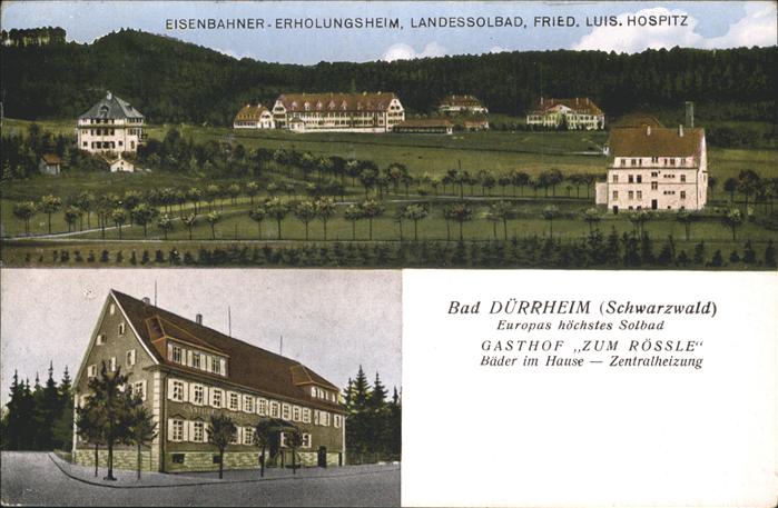 Bad Duerrheim Gasthof Rössle