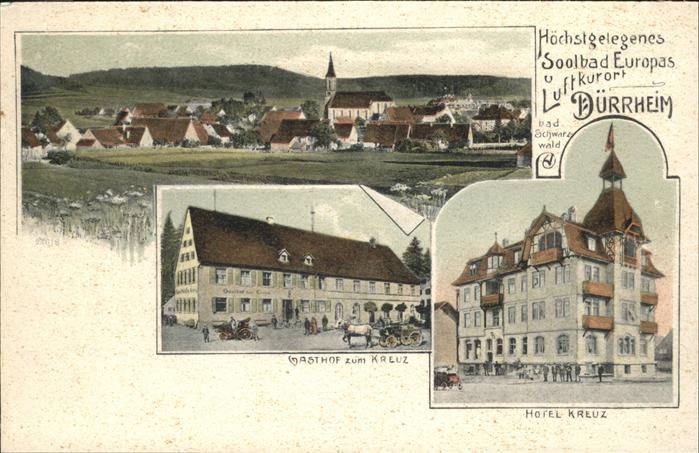 Bad Duerrheim Gasthof Kreuz
