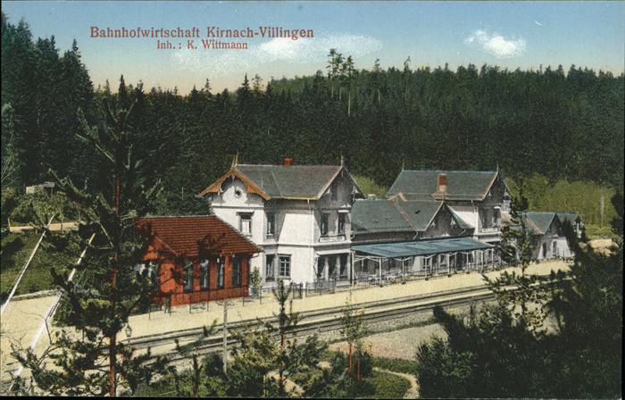 Villingen-Schwenningen Bahnhofswirtschaft Kirnach-Villingen