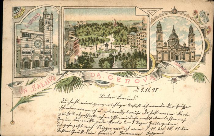 Genova Genua Liguria S. Lorenzo
Carignano