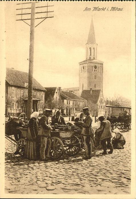 Mitau Semgallen
Am Markt