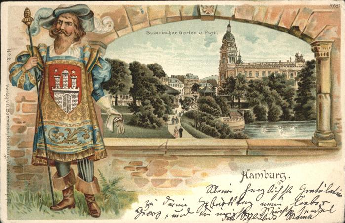 Hamburg Botanischer Garten
Post
Prägedruck