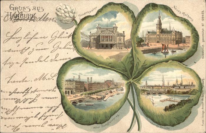 Hamburg Hafen
Stadttheater
Jungfernstieg
Lom