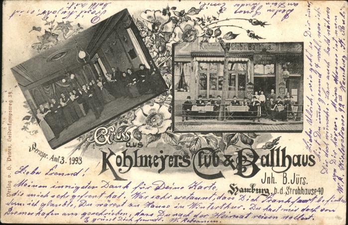 Hamburg Kohlmeyers Ballhaus
