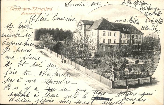 Koenigsfeld Schwarzwald Mädchenanstalt