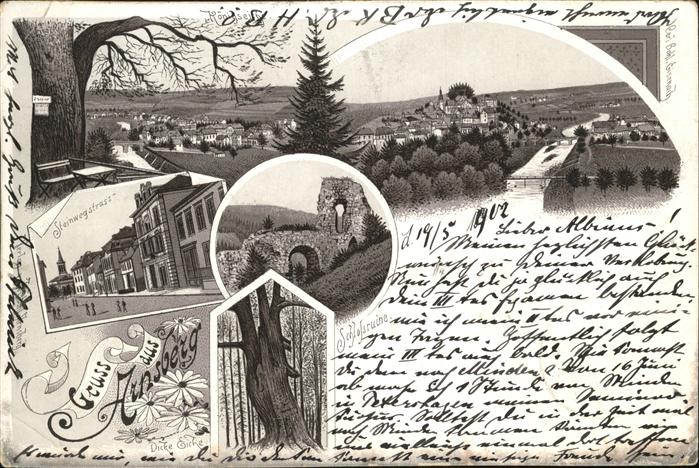 Arnsberg Westfalen Totalansicht