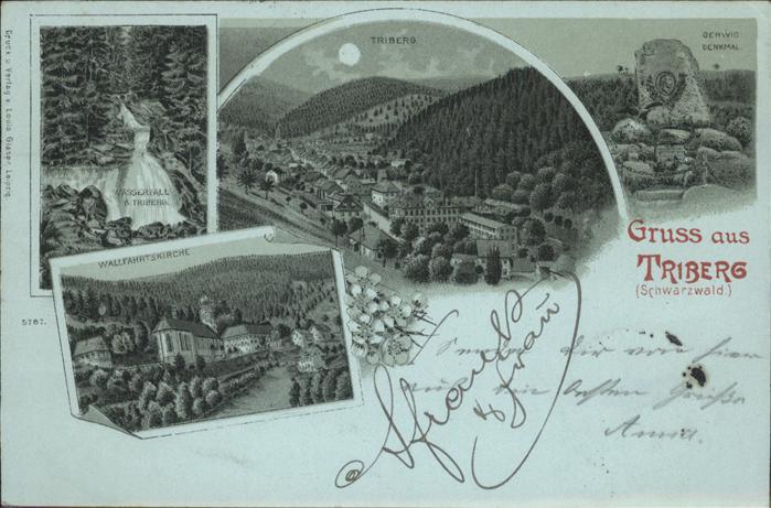 Triberg Wasserfall
Totalansicht