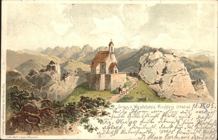 Wendelstein Berg Wendelstein Kirchlein