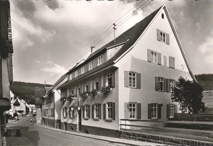 Wildberg Schwarzwald Gasthof-Pension Bären