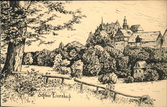 Eisenach Thueringen Schloss Eisenbach
