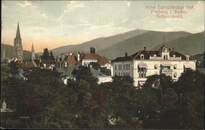 Freiburg Breisgau Hotel Europäischer Hof