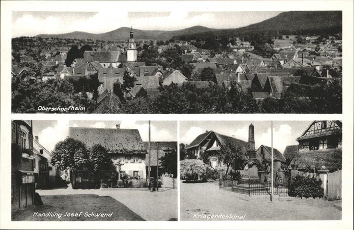 Oberschopfheim Handlung Schwend
