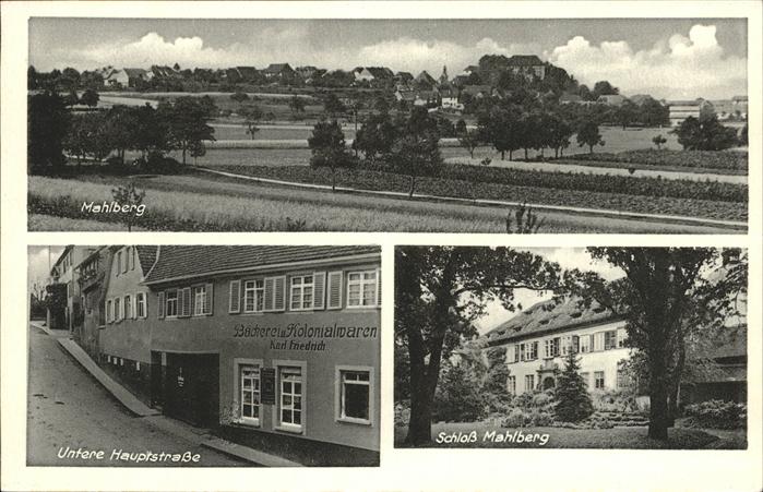 Mahlberg Schloss Mahlberg
Untere Hauptstraße