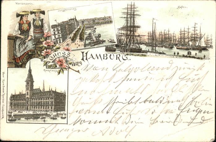 Hamburg Vierländerin
Jungfernstieg
Rathaus