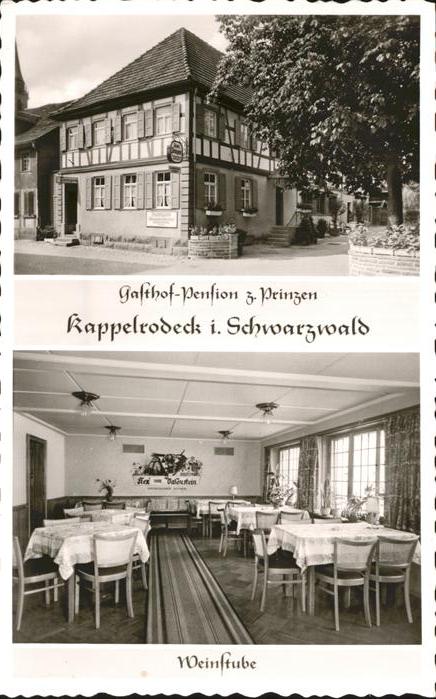 Kappelrodeck Pension zum Prinzen
