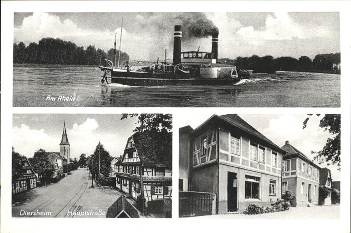 Diersheim Gasthaus Grampp
Rhein
Hauptstraße