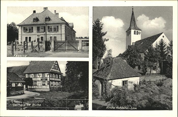 Bodersweier Gasthaus Blume
Kirche
Kaserne