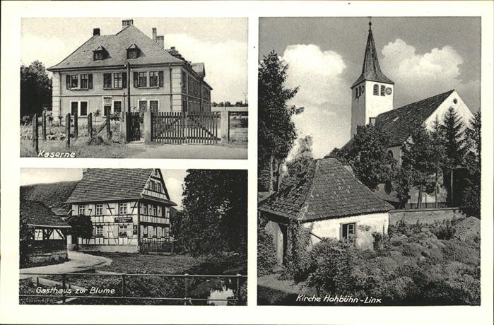 Bodersweier Gasthaus Blume
Kirche
Kaserne