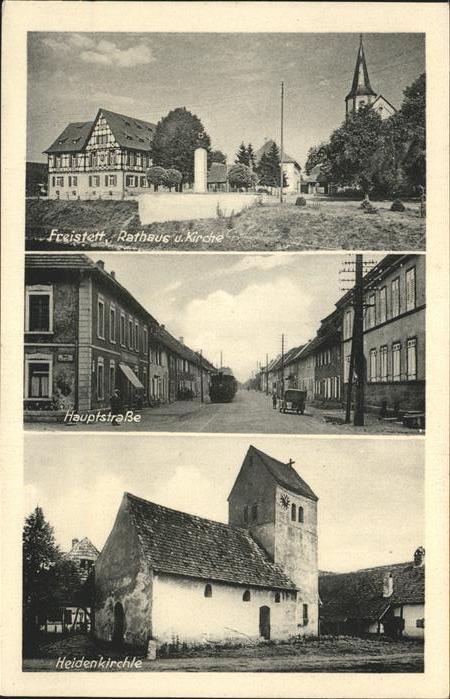 Freistett Rathaus
Kirche
Hauptstraße