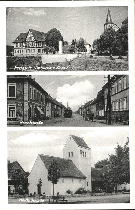 Freistett Rathaus
Kirche
Hauptstraße