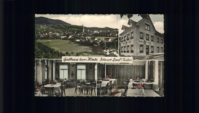 Lauf Baden Gasthaus Hirsch