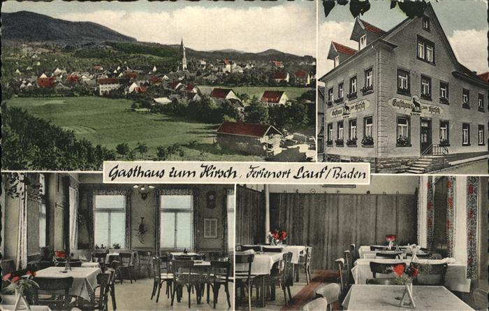 Lauf Baden Gasthaus Hirsch