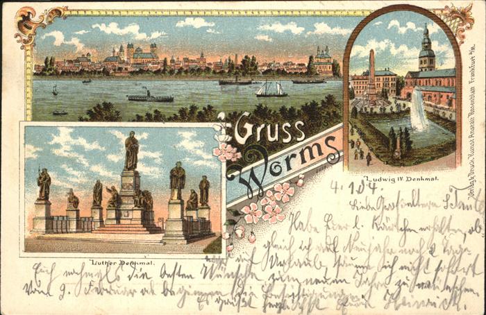 Worms Ludwig II. Denkmal