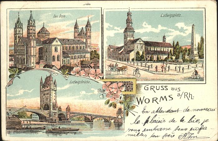 Worms Dom
Ludwigsplatz
Ludwigskirche