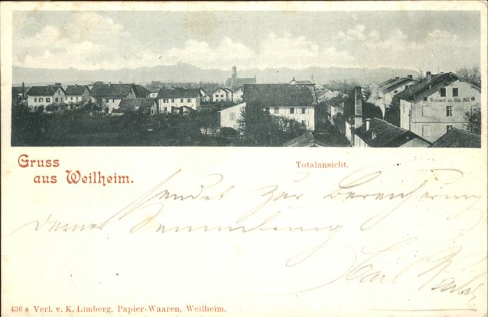 Weilheim Totalansicht