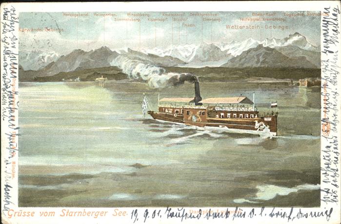 Starnbergersee Karwändel Gebirge
Panorama