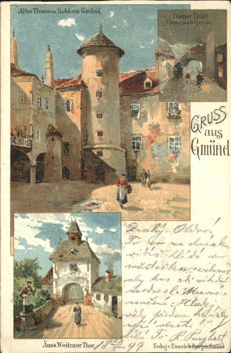 Gmuend Niederoesterreich Schloss Gmünd