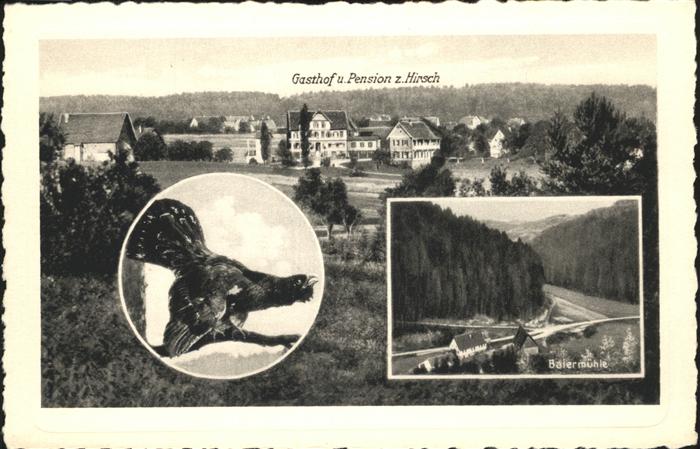 Heselbronn Altensteig CALW BW Pension Hirsch