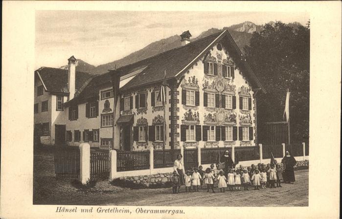 OBERAMMERGAU Bayern Haensel- und Gretelheim