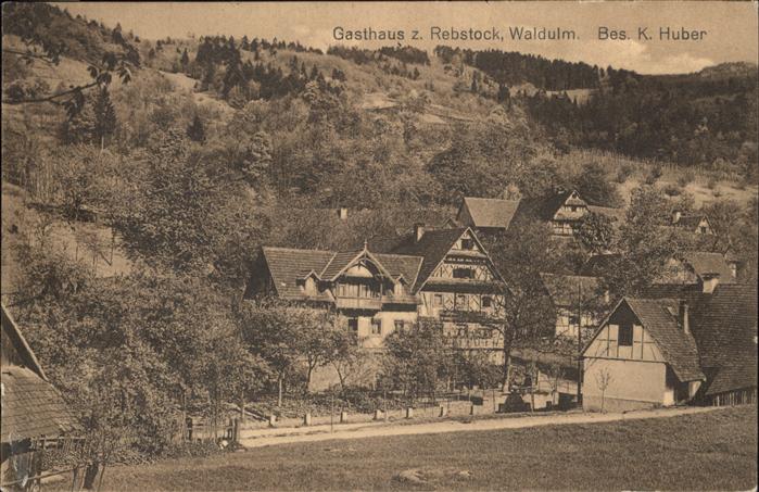 Waldulm Gasthaus Rebstock
