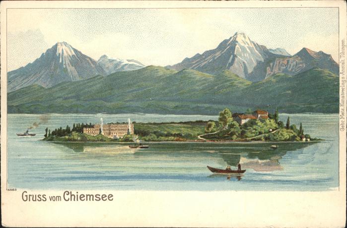 Chiemsee Bayern Panorama